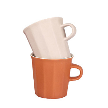 ceramic mug 10oz tea mug solid color glaze