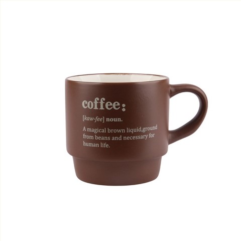 Home, Kitchen, Living, Family Themed Coffee Cups, 300ml Stackable Drinkware