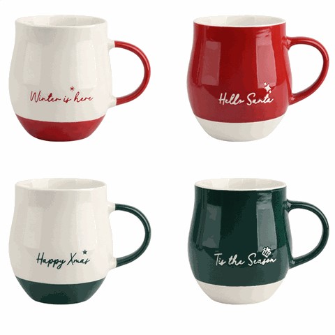 Christmas - Themed Ceramic Mug for  festive Dining Christmas - Themed Ceramic Mug for  festive Dining