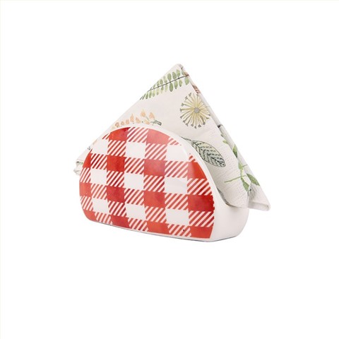 4-Piece Christmas Plaid Half-Moon Ceramic Dishes - Festive Snack & Decor Plates Set 4-Piece Christmas Plaid Half-Moon Ceramic Dishes - Festive Snack & Decor Plates Set