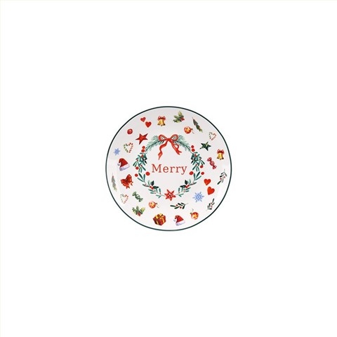 Christmas Plaid & Wreath Dinnerware Set - Plate, Bowl, Mug Festive Tableware Collection Christmas Plaid & Wreath Dinnerware Set - Plate, Bowl, Mug Festive Tableware Collection
