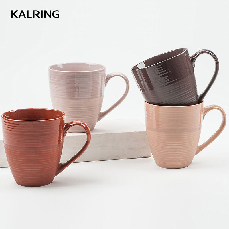 ceramic bowl handmade ceramic cup and saucer with metal stand luxury color glaze