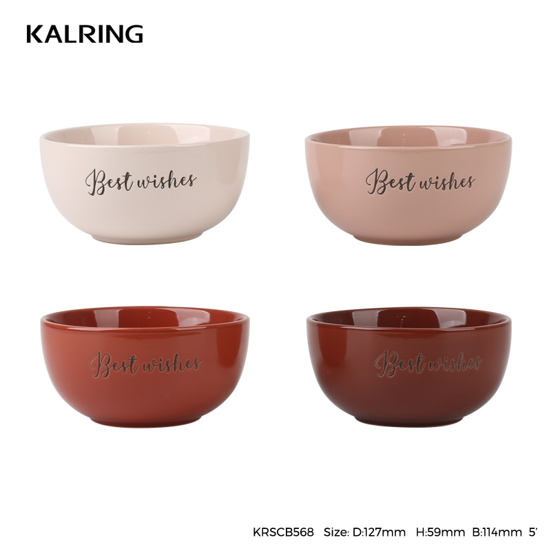 New bone china bowl ceramic mug bowl with lid gift mug red color bowl