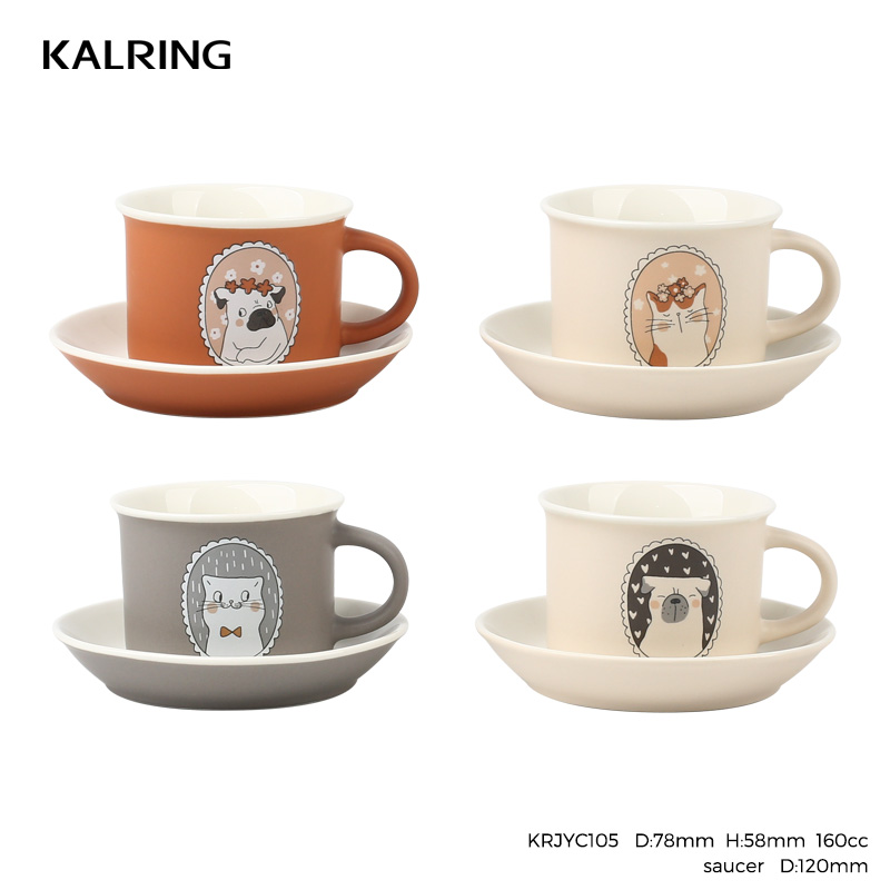 Porcelain tableware new bone china mug coffee mug travel mug cup with saucer