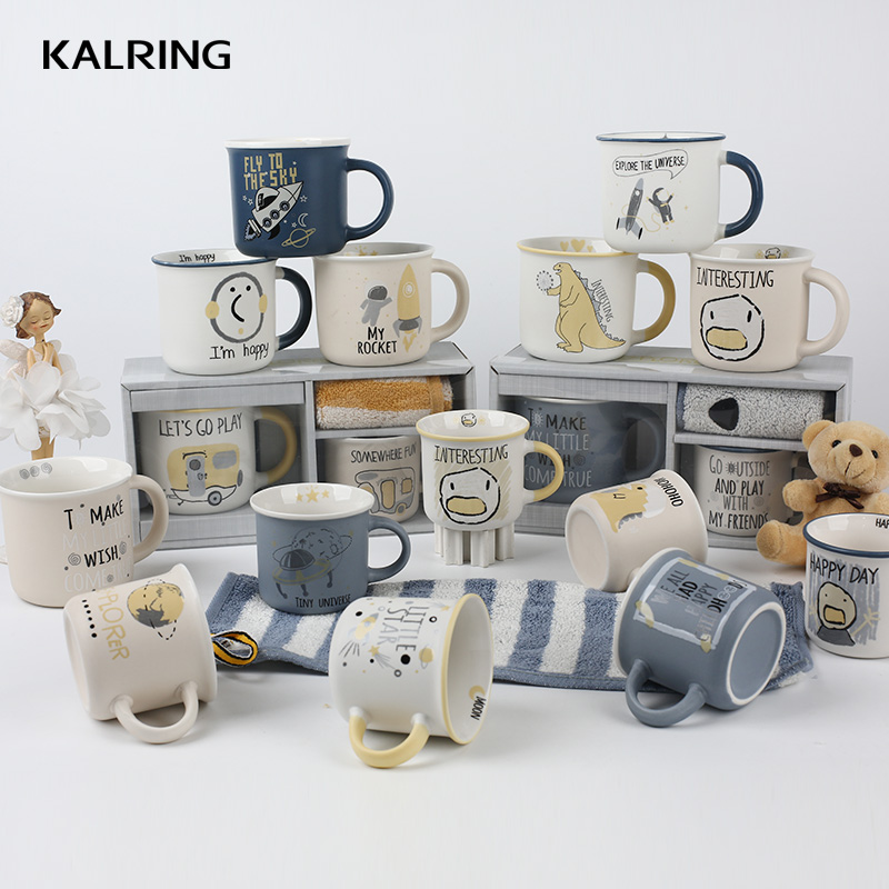 Ceramic mug porcelain mug children's mug gift mugs