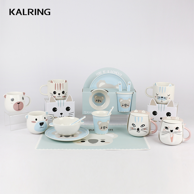 New bone China Child interest set