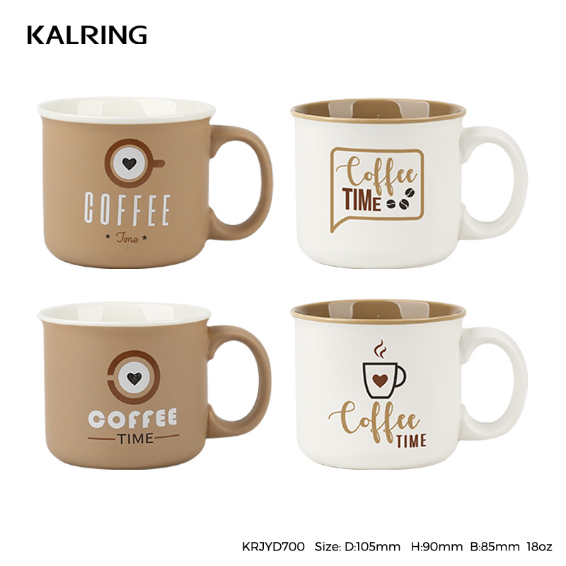 Ceramic mug with classic design with One of the best-selling products for marketing