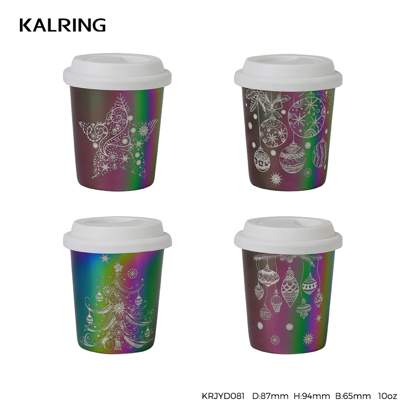 Christmas electroplating rainbow set