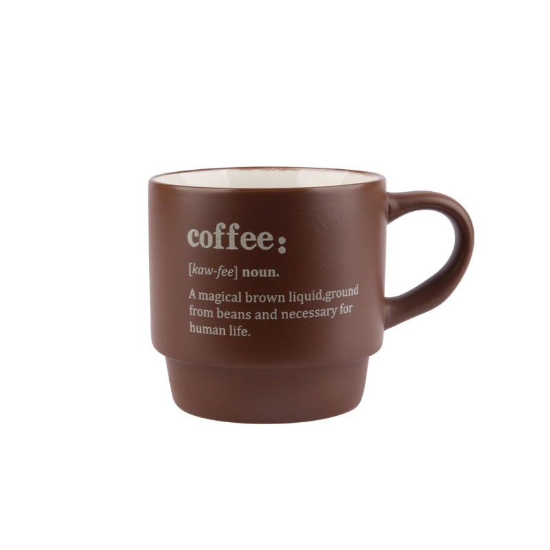 Home, Kitchen, Living, Family Themed Coffee Cups, 300ml Stackable Drinkware