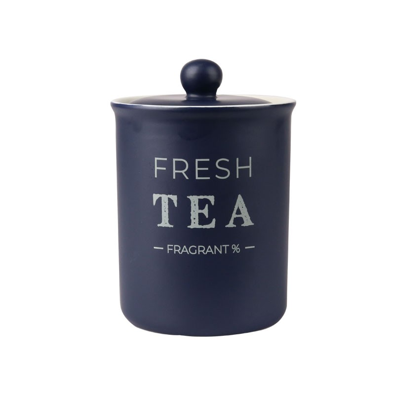 Ceramic Kitchen Storage Jars Set 750ml Airtight Containers