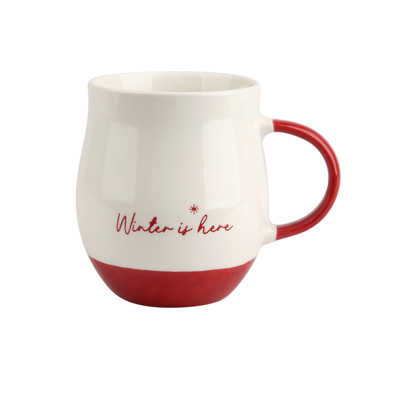 Christmas - Themed Ceramic Mug for  festive Dining