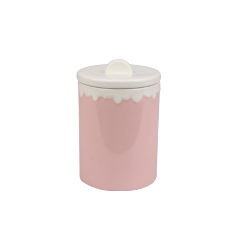 750ml Christmas Character Ceramic Storage Jars Set - 4-Piece Festive Containers